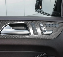 Carbon Fiber Interior Dash Board/ Door Panels - Mercedes GLE GLS 2015-2018 7Pcs.