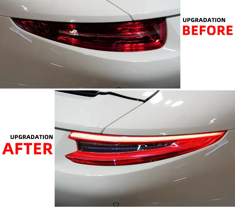 Facelift Rear Tail Lights Plug and Play - Porsche 911 2014-2020.