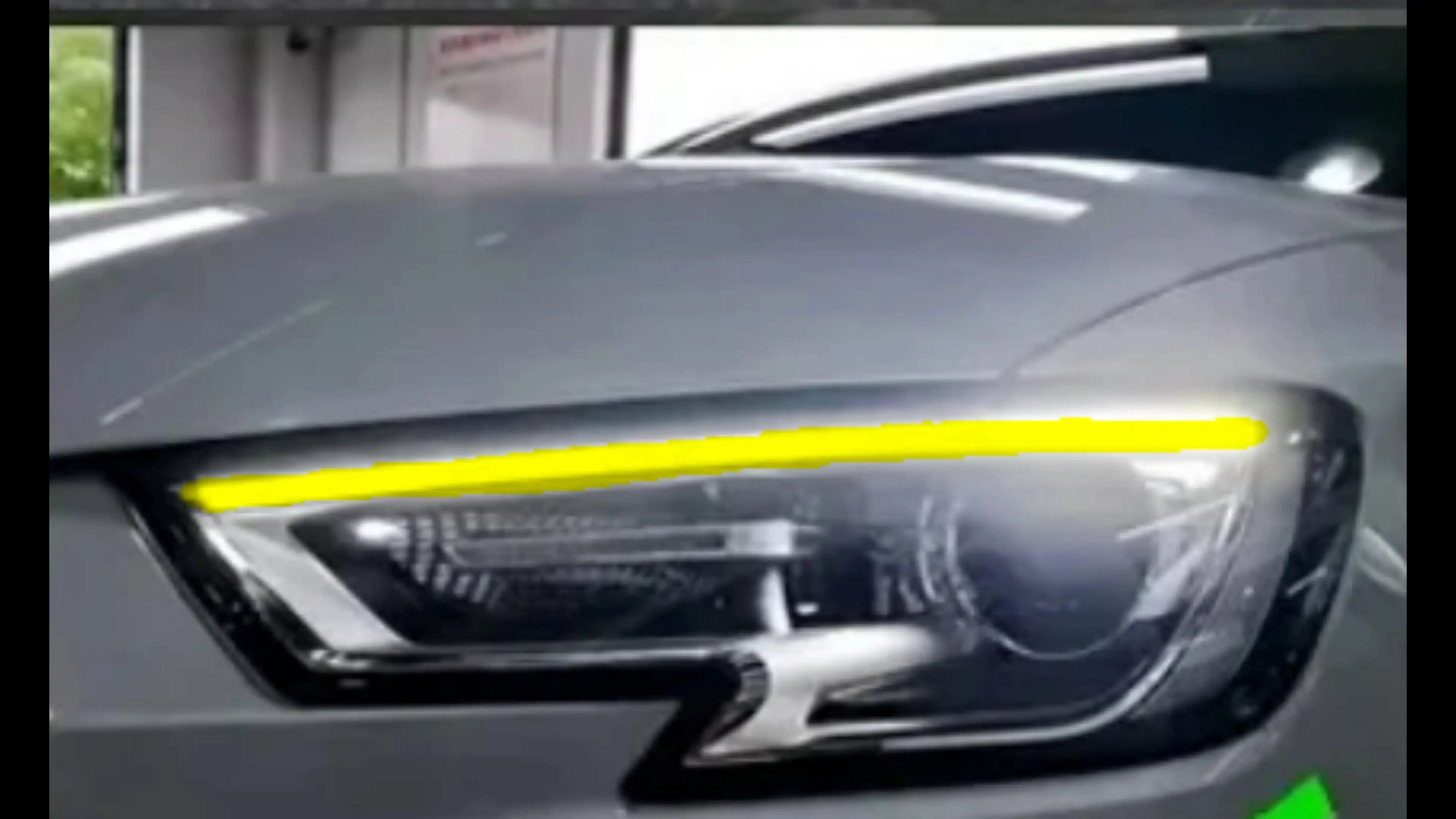 Yellow LED DRL Headlight Board - AUDI A3 / S3 17-20 DRL.
