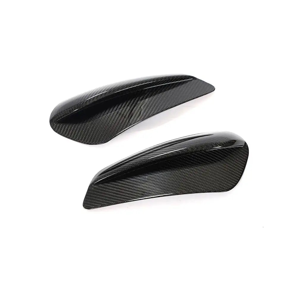 Carbon Fiber Rear Bumper Vent Trim Cover - Porsche 911 Carrera Turbo S GT3 Targa 2-Door 2019-2022.