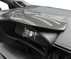Carbon Fiber Interior Trim Upper Dashboard Meter Cover - Toyota GR Corolla.