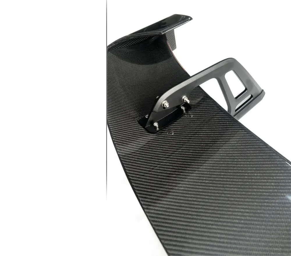 AD Style Carbon Fiber Swan Neck Wing V3 - BMW G87 M2 G80 M3 G82 M4.