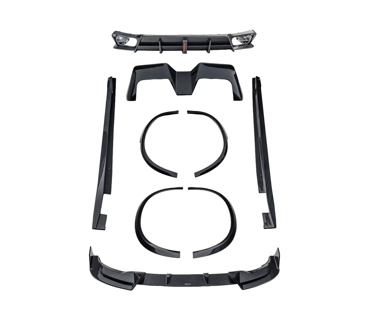 PrePreg Carbon Fiber C Style Aerodynamic Body Kit - BMW X5 G05 LCI.
