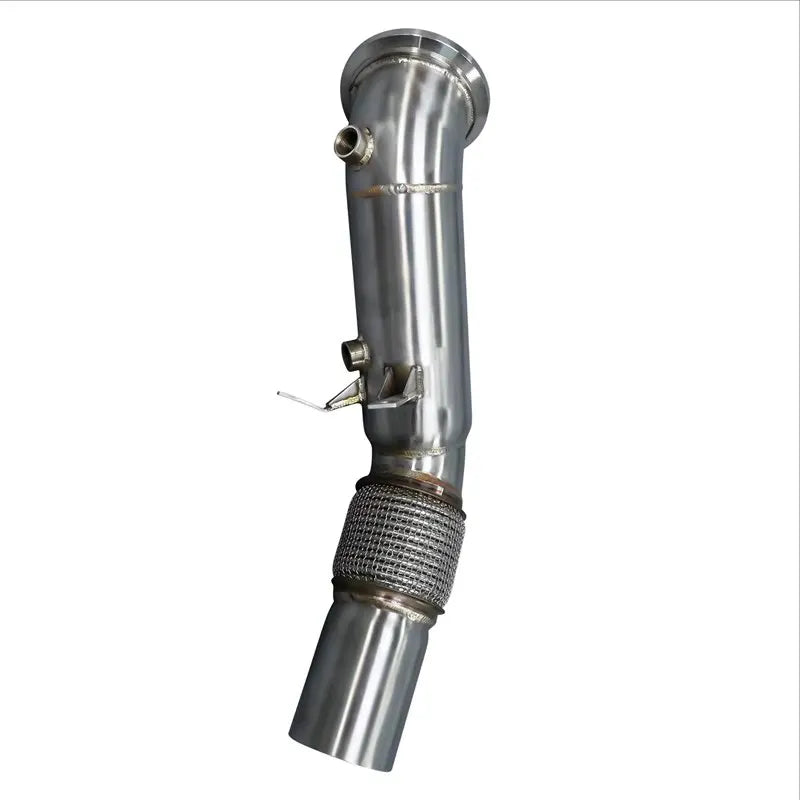 B48 3.5" Stainless Steel Brushed Exhaust DownPipe - BMW B48 320i 325i 330i G chassis/ F chassis