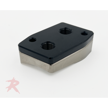 Rampage HPX MAF Sensor Block off – 1/8 NPT Ports