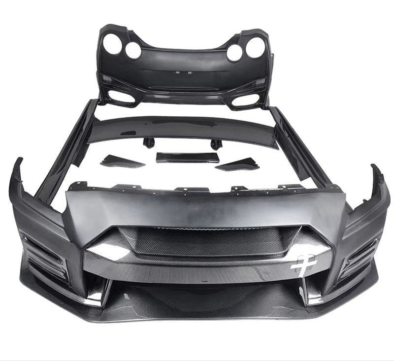Nismo Style Carbon Fiber Complete Body Kit - Nissan R35 GTR.