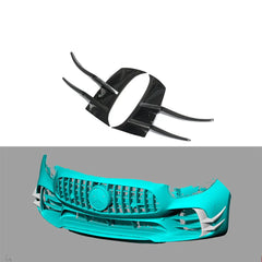 Carbon Fiber GT R Front Canards Fins - Mercedes Benz AMG GT R 16-18.