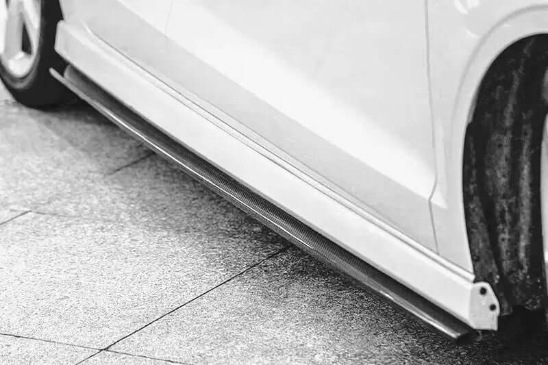 MP Style Carbon Fiber Side Skirts - Audi RS3 / S3 / A3 S Line.
