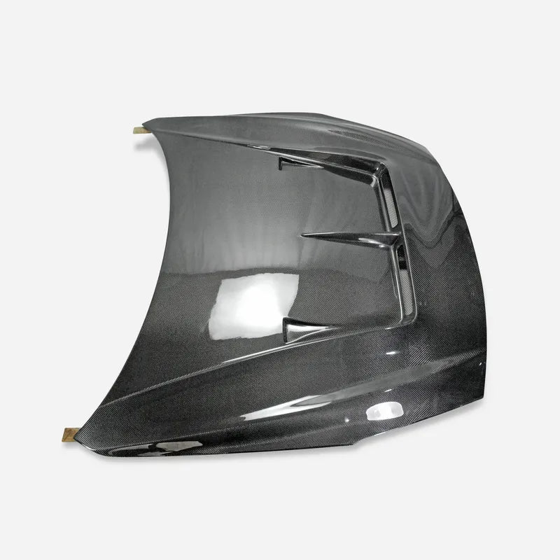 Vented Carbon Fiber Hood - Nissan GTR R35.