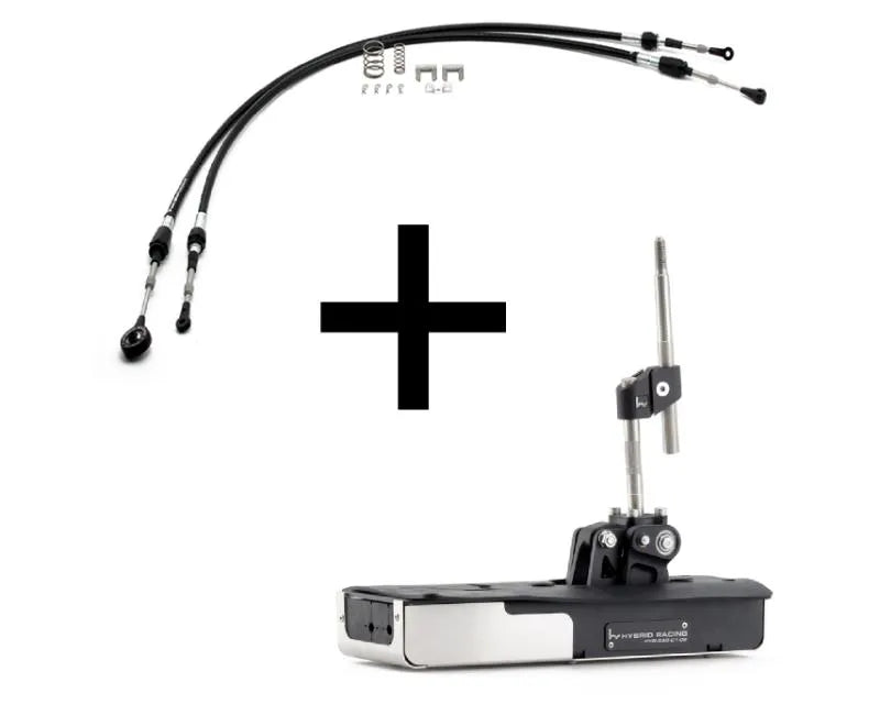 Hybrid Racing A2 K-Swap Shifter & Shifter Cable Combo Honda | Acura 1988-2001.