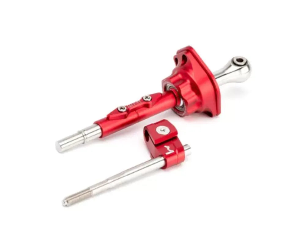 Hybrid Racing Adjustable Short Shifter Assembly for B&D Series Red.