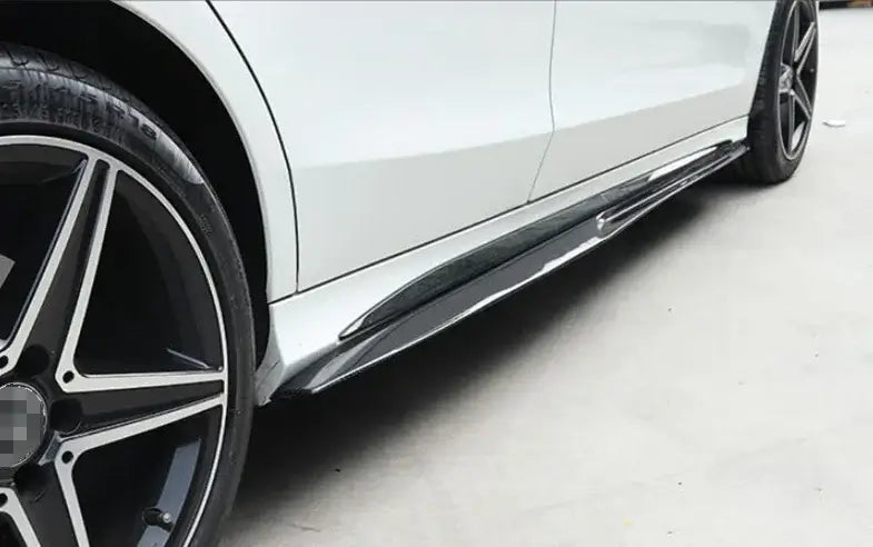 Carbon Fiber Side Skirts - Mercedes Benz W205 C63 AMG C-Class.