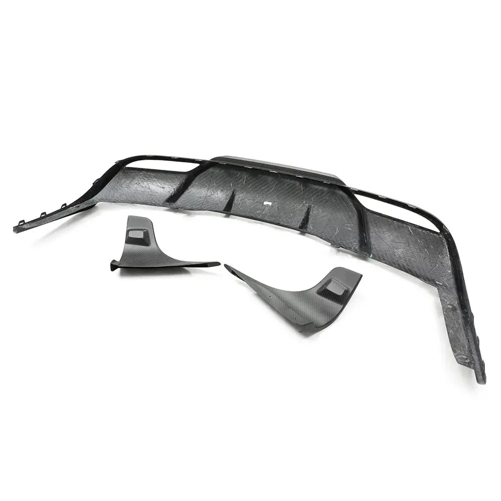 Prepreg Carbon Fiber Rear Diffuser - Tesla Model 3 Highland.
