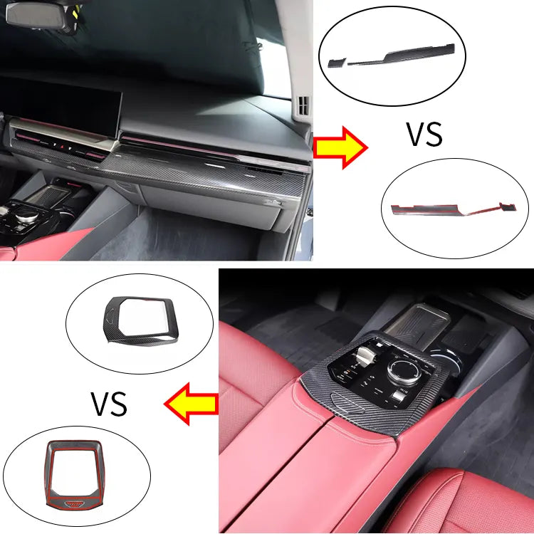 Carbon Fiber Interior Trim Kit - BMW 5 Series G60 G68.