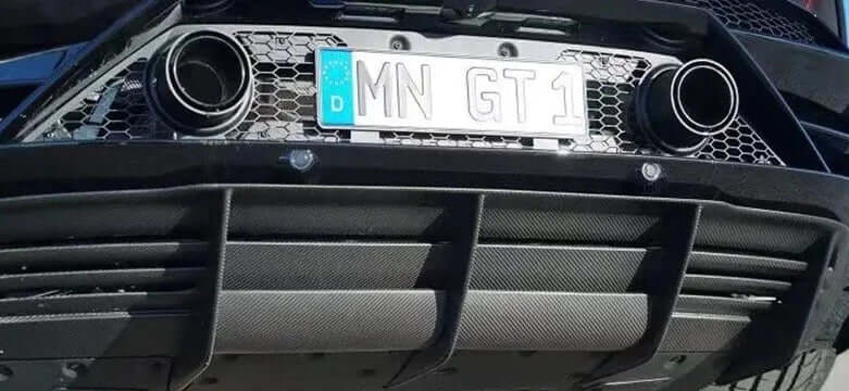 Novi Style Carbon Fiber Rear Diffuser - Huracan Evo.