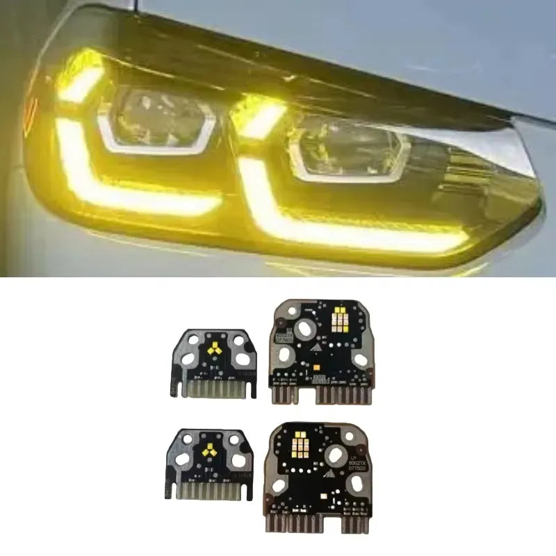 Yellow DRL LED HEadlight Module - BMW X3 X4 M G01 G02 G08.