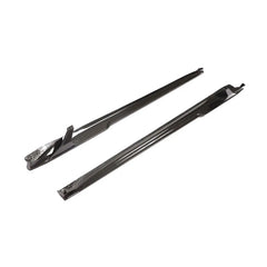 Carbon Fiber Prepreg Finned Side Skirt V3 -  Porsche 911 991 Carrera 4 GTS 3.0T 2017-2019.