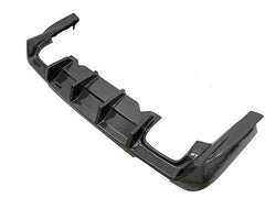 Carbon Fiber Rear Diffuser Fin Style - Dodge Challenger Hellcat 2015-20.