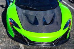 P1 Style Carbon Fiber Hood Bonnet - McLaren 650s.