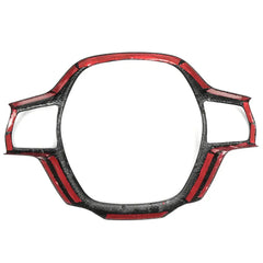Carbon Fiber Steering Wheel Cover Frame Interior - Acura Integra A-Spec Type S 2023+.