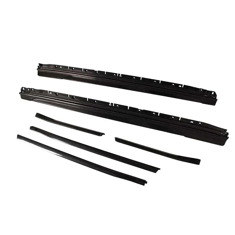 Paktechz Prepreg Carbon Fiber  Side Skirt - Porsche Cayenne Coupe Turbo 9YA 9Y0 9Y3.