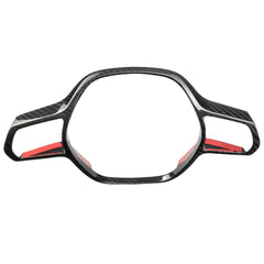 Carbon Fiber Steering Wheel Cover Frame Interior - Acura Integra A-Spec Type S 2023+.