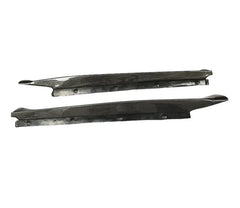 V style Carbon Fiber Side Skirt Extension - Porsche 911 Carrera 991 991.1/991.2 GT3 2012-2015.