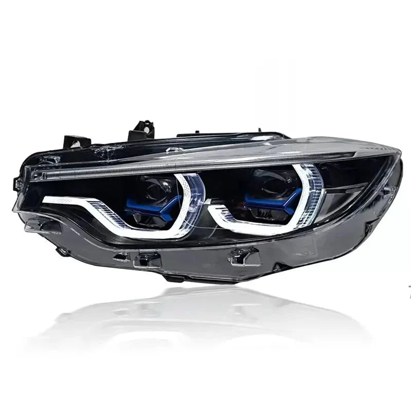 LED Headlight w/ Blue X bulb - BMW F8X F80 M3 F82 F83 M4 F32 F36.