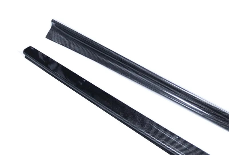 3D Style Carbon Fiber Side Skirts Extensions - BMW 8 SERIES G15 G16 / M8.