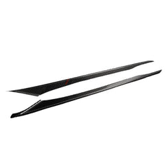 Carbon Fiber Car Interior Side Door Panel Strip Trim - Lexus RC200t RC300h RC300 RC350 RC F SPORT 2016-2019.