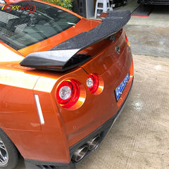 Carbon Fiber Rear Spoiler Wing - Nissan GTR R35 2008-2018.