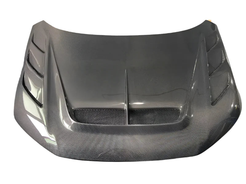 VS Style Carbon Fiber Vented Hood Bonnet - Honda Civic Type R FL5.