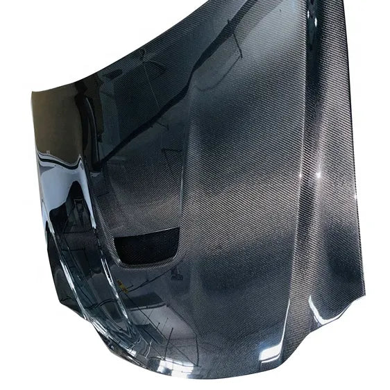 RCF Style Carbon Fiber Vented Hood - 2014-2020 Lexus IS.