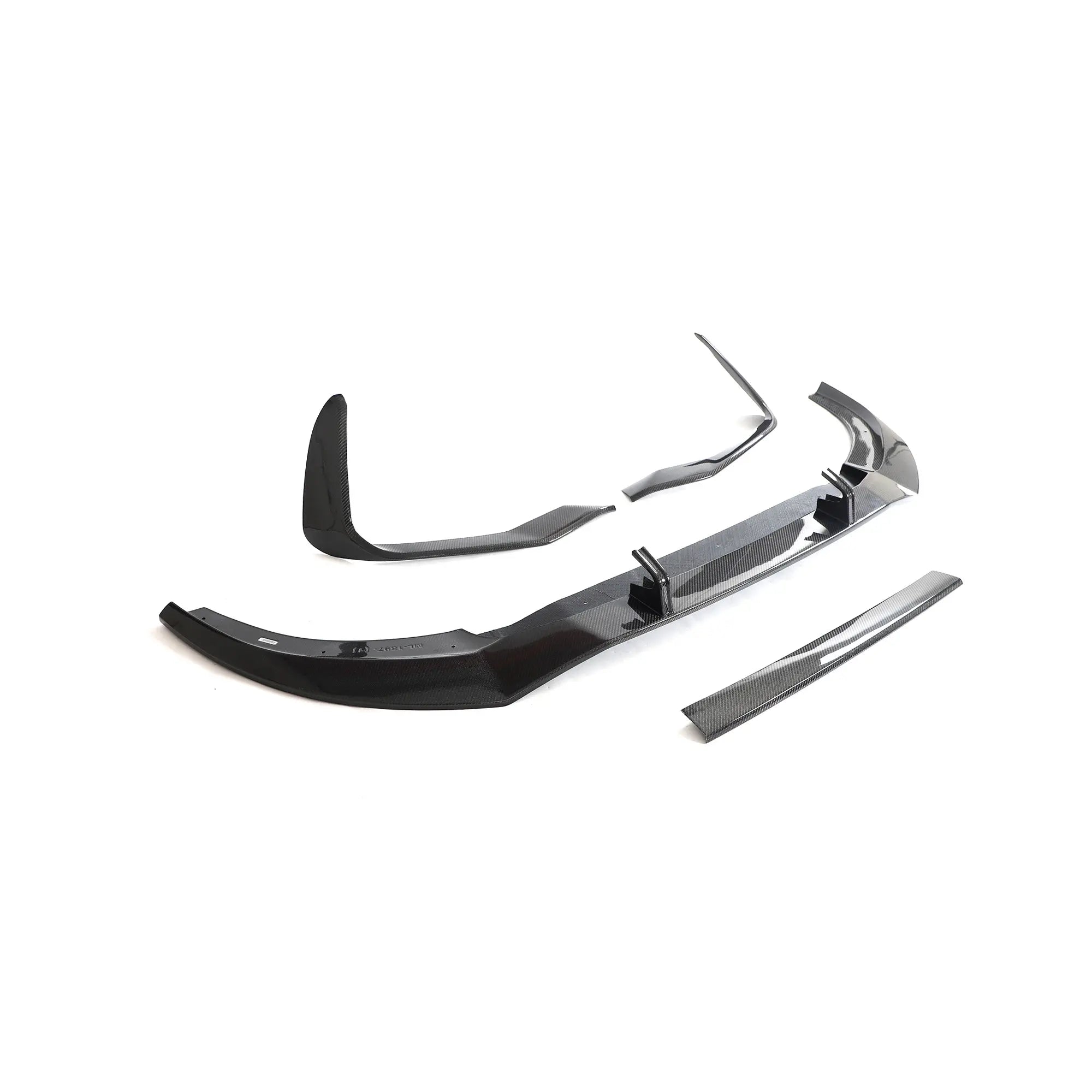 Carbon Fiber Front Lip Splitter for Audi RSQ8 Sport 2019-2023.