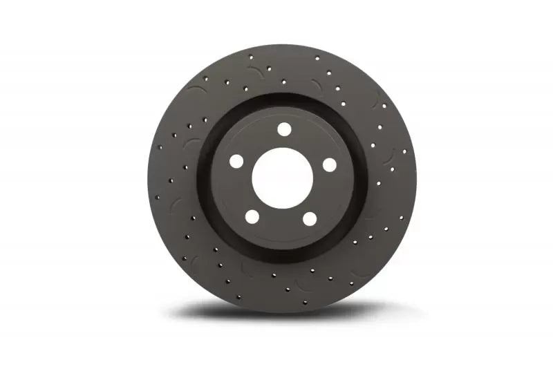 Hawk Performance Talon Cross-Drilled and Slotted and LTS Brake Pad Kit Acura TL Front 2009-2014