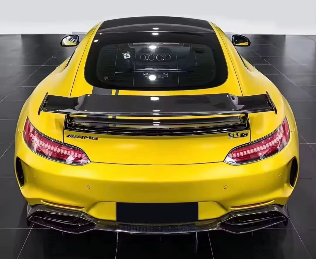 IMP Style Carbon Fiber Rear Bumper W/ Diffuser - Mercedes-Benz AMG GT GTC GTS.