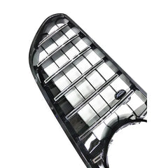 Gloss Black GT Style  Front Grille - Mercedes S Class W217 2018+.