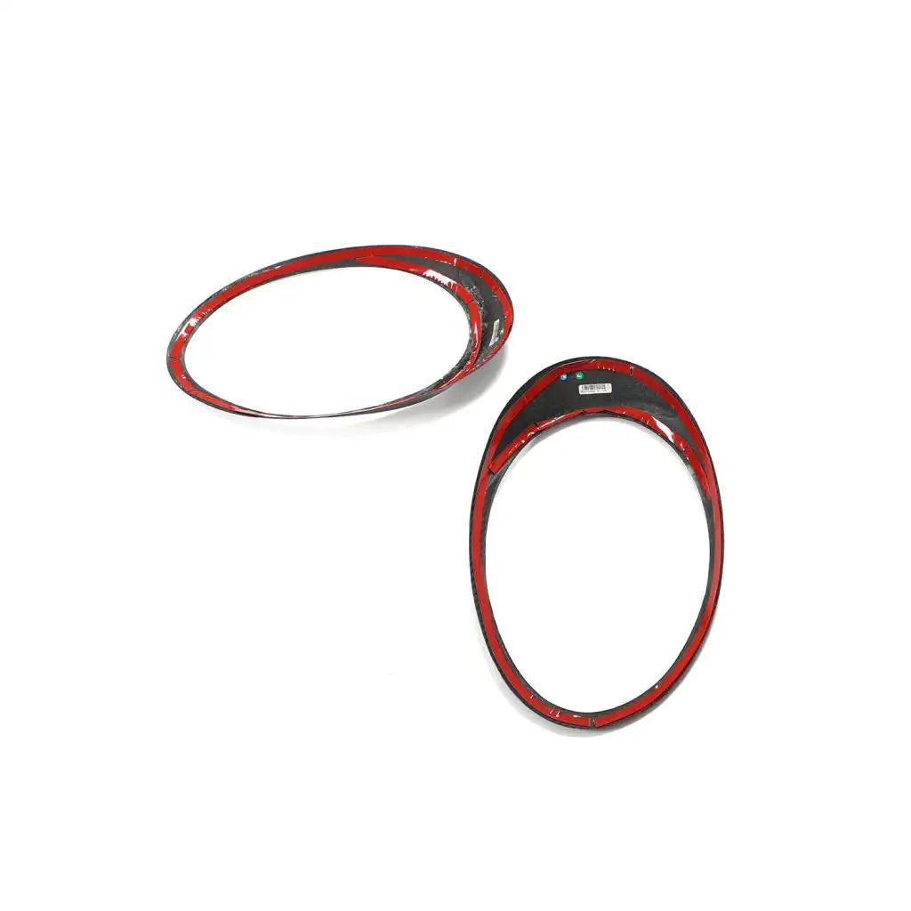 Carbon Fiber Headlight Eyebrows Eyelids Covers - Porsche 911 992 2019 - 2022.