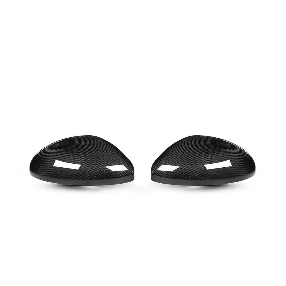 Dry Carbon Fiber Mirror Caps For Porsche 718 Cayman Boxster 2016-2021.