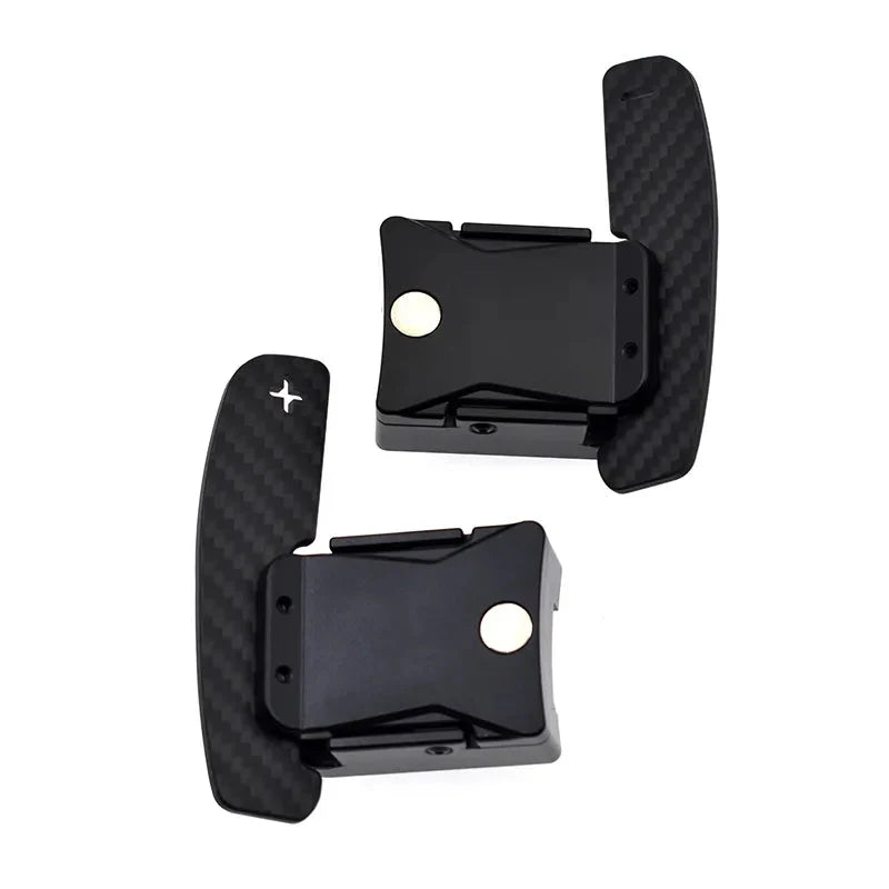 Carbon Fiber Magnetic Shifter Paddles Set - Ford Mustang 2015-2021.