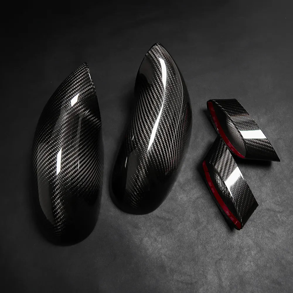 Dry Carbon Fiber Side Mirror Caps - Chevrolet Corvette C6 ZR1 2005-2013.