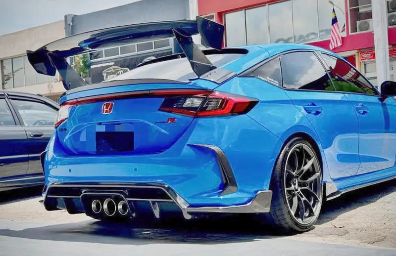Carbon Fiber Rear Diffuser V3 - Honda Civic Type R FL5 2022+.