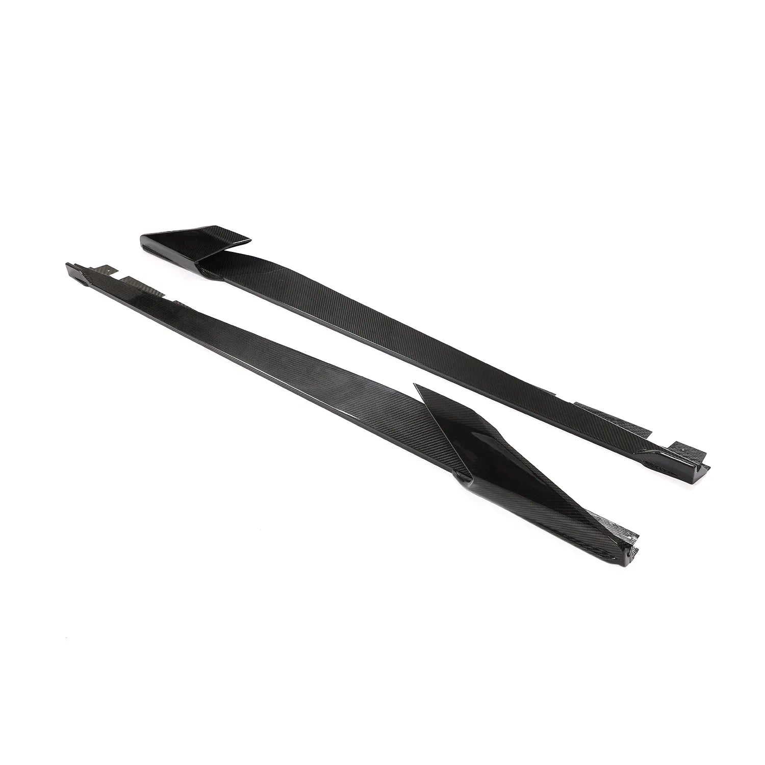 Carbon Fiber Side Skirt Extensions - Ferrari 488