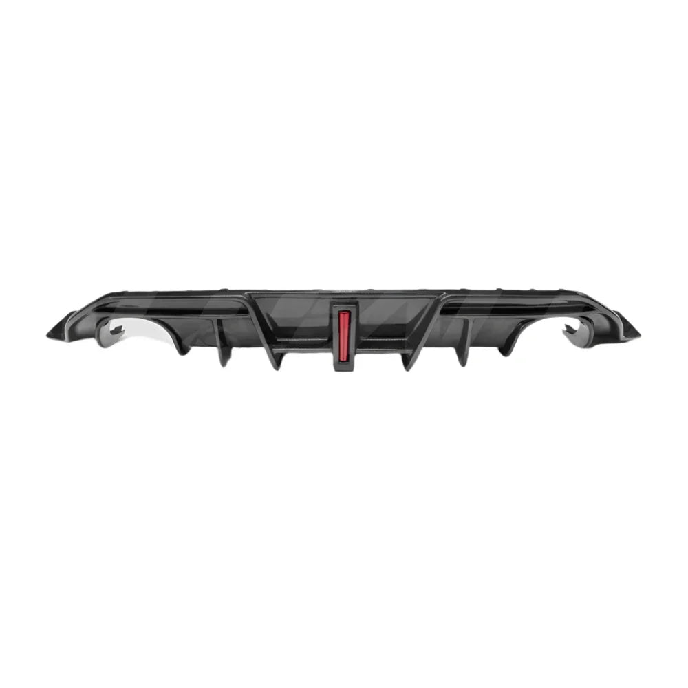 Carbon Fiber Rear Diffuser w/ Brake Light - Audi S Line S3/ A3/ RS3 8Y.