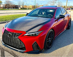 Carbon Fiber OEM Style front Hood - Lexus  IS 300, IS 350, and IS 500 2021-2024.