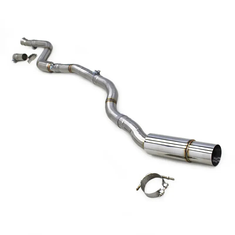 High Performance Full Catback Single Exhaust Tip System - Toyota Supra A90 3.0T 2020-2023.