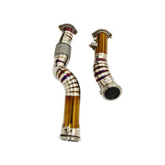 Titanium Performance Catless Down Pipe - MW M2 G87/M3 G80/M4 G82 S58 3.0T.