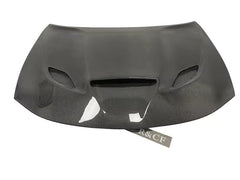 Hell Cat Style Carbon Fiber Hood - 2015-21 Dodge Charger.