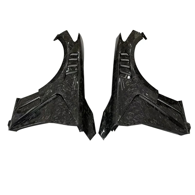 Carbon Fiber Vented Front Fender Replacement Set - Infiniti Q60.