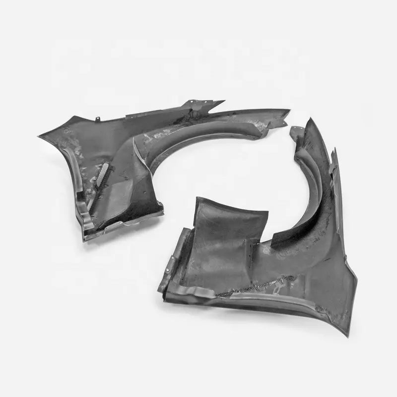 VRS Style Carbon Fiber Front Fender Set - Nissan GTR R35.